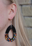 Earrings | Maasai Beaded | Teardrops | Multiple Colors