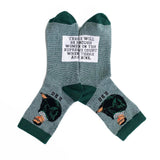 Socks | RBG | Green Stripe | Ankle Medium