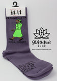 Socks | Rosa Parks | Lavender | Crew Medium