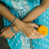 Bracelet | Taj Beaded | Jodphur Blue