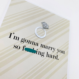 Card | Wedding | Marry You So F*cking Hard