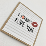 Card | Love | F*ckin' Love You | Mini
