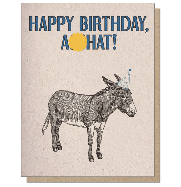Card | Birthday | Happy Birthday @$$hat