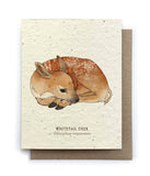 Card | Plantable Seed Paper | Deer