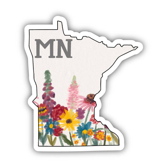 Sticker | Minnesota Painterly Pattern
