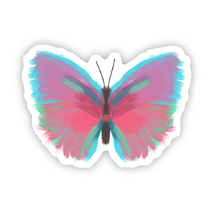 Sticker | Butterfly Multicolor Painting