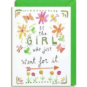 Card | Be The Girl