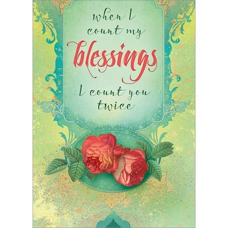 Card | When I Count My Blessings