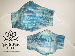 Mask | Bat Wing | Blue Crush | Multiple Sizes