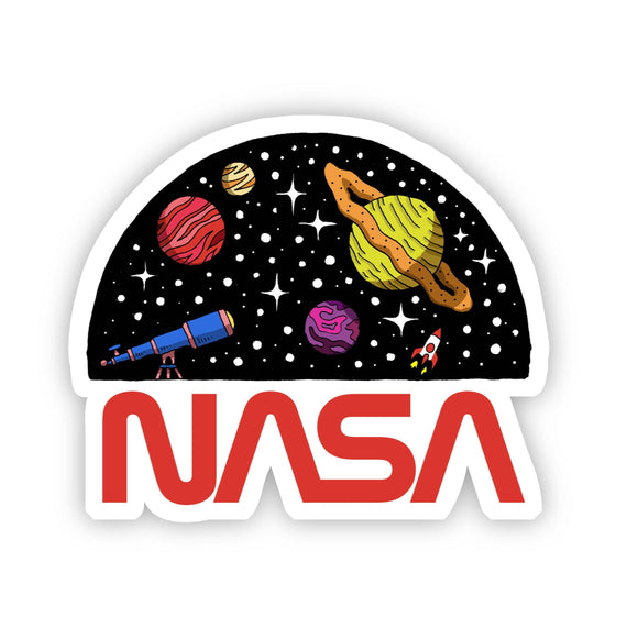 Sticker | NASA Telescope & Planets