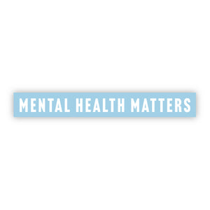 Sticker | Mental Health Matters Blue