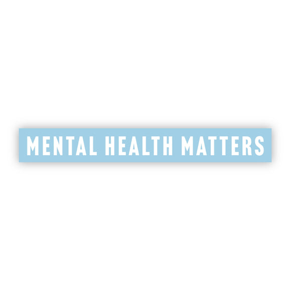 Sticker | Mental Health Matters Blue