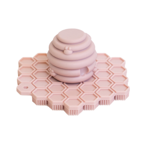 Multipurpose Silicone Scrubber | Rose | Large