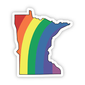 Sticker | Minnesota Rainbow
