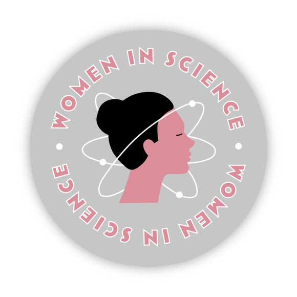 Sticker | Women in Science Gray