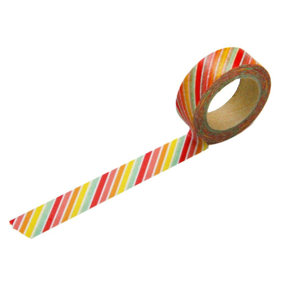 Washi Tape | Tutti Frutti Diagonal Stripe