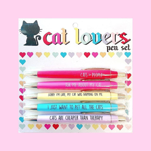 Pens | Cat Lovers Pen Set
