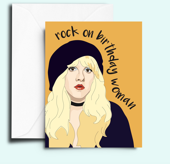 Card | Birthday | Stevie Nicks