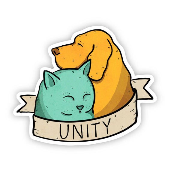 Sticker | Unity | Dog and Cat