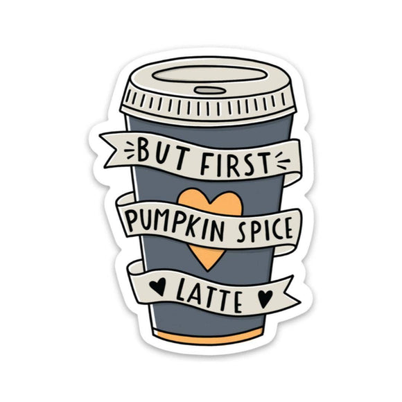 Sticker | Pumpkin Spice Latte | Limited Fall edition sticker