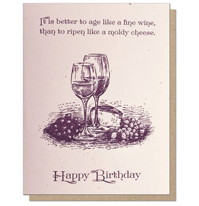 Card | Birthday | Fine Wine