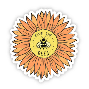 Sticker | Save The Bees Floral