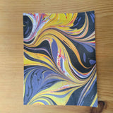 Card | Hand Marbled | Variety | Set of 5