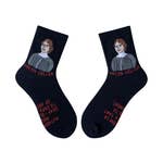 Socks | Hellen Keller | Black | Ankle Medium